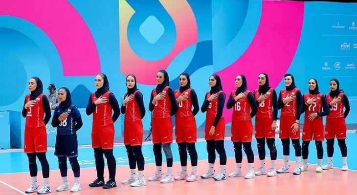 والیبال بانوان ایران وافغانستان