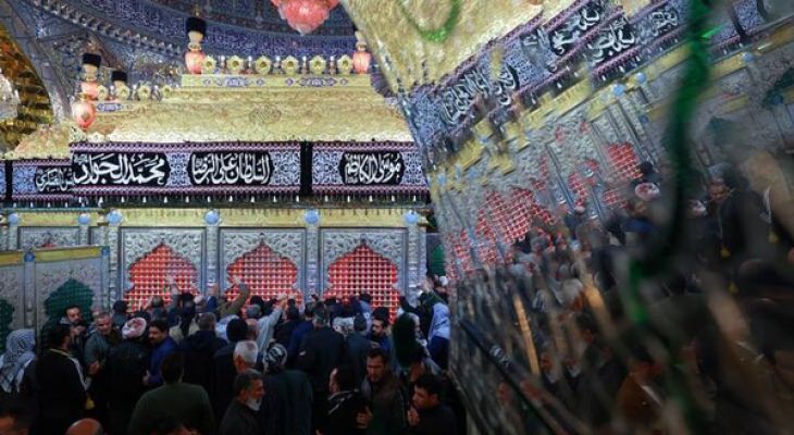 حرمین سامرا سیاهپوش شد