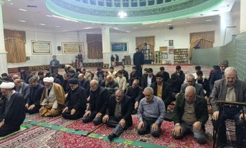 سوگواری مردم سنقر برای حضرت ام‌البنین