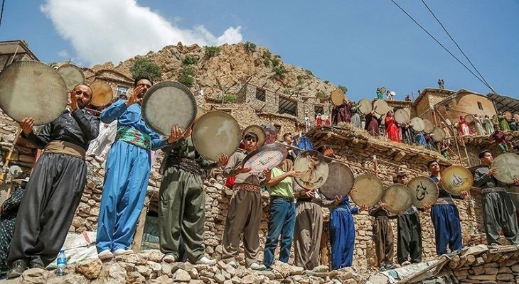 نوای هزار دف در پالنگان