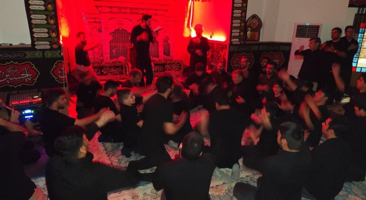 برگزاری عزاداری شب پنجم محرم در سرپل‌ذهاب