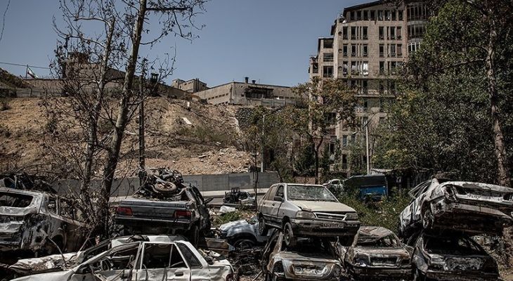 محل حمله رژیم صهیونیستی در بازداشتگاه اوین