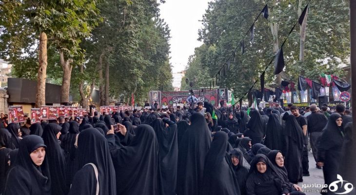 بانوان کرمانشاهی در تجدید بیعت زینبی