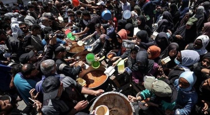 تلاش برای رفع گرسنگی در غزه